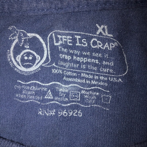 Life is CRAP shirt - Picture 2 of 3